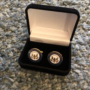 Official Ronald Reagan Library Seal Cufflinks
